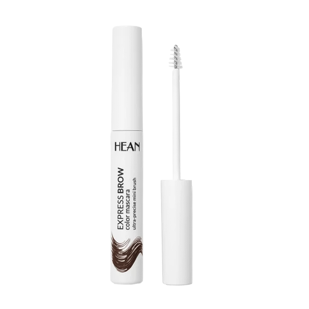 Туш для брів Hean Express Brow Color Mascara, Brunette, 6.5 мл